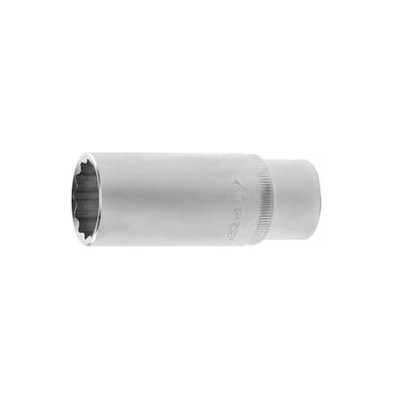 Holex 1/2 inch Drive Deep Socket, 12 pt, 11 mm 642520 11
